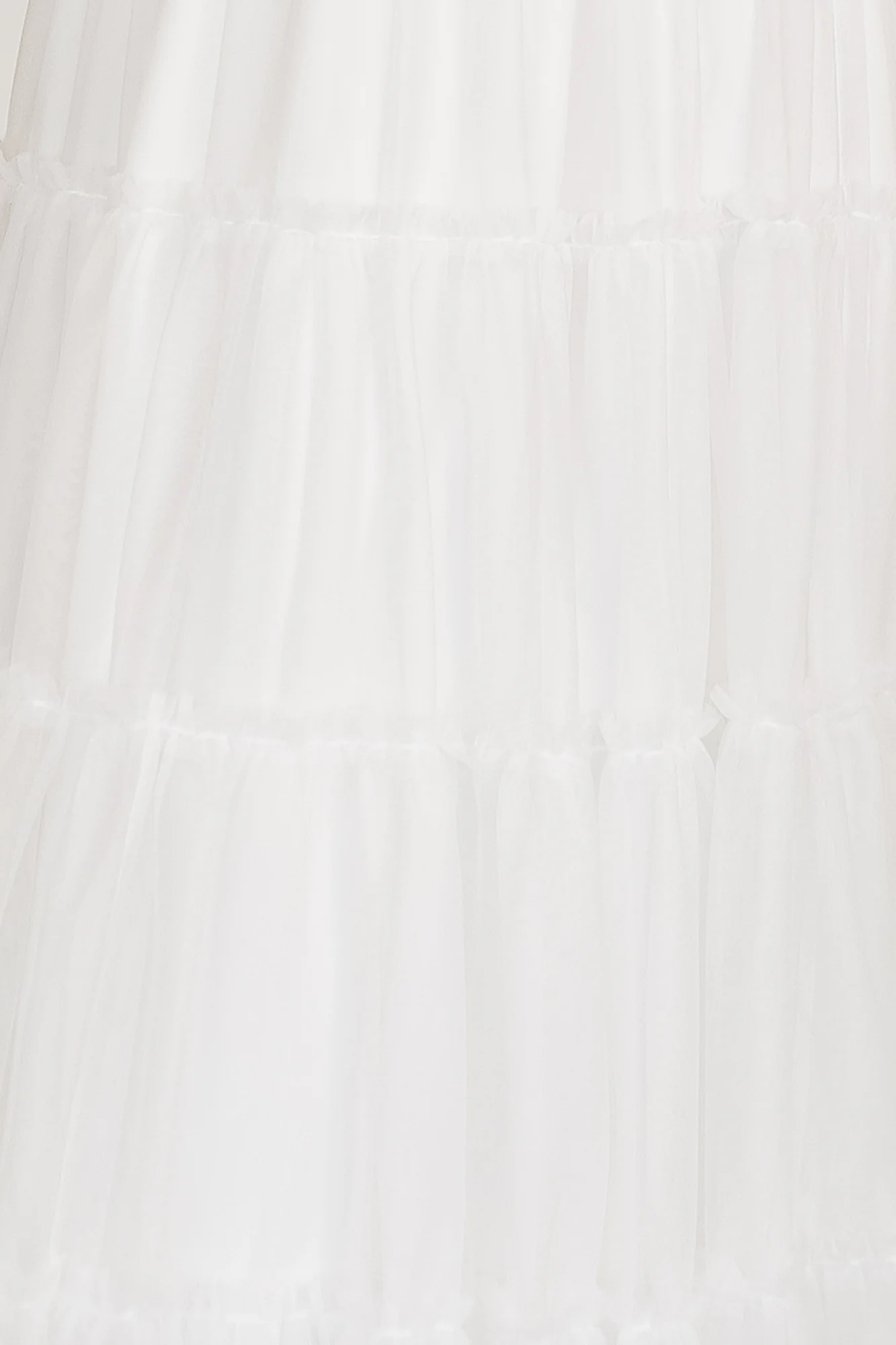 Fabric Swatch - Emma Tulle | Off White - Meetpaco