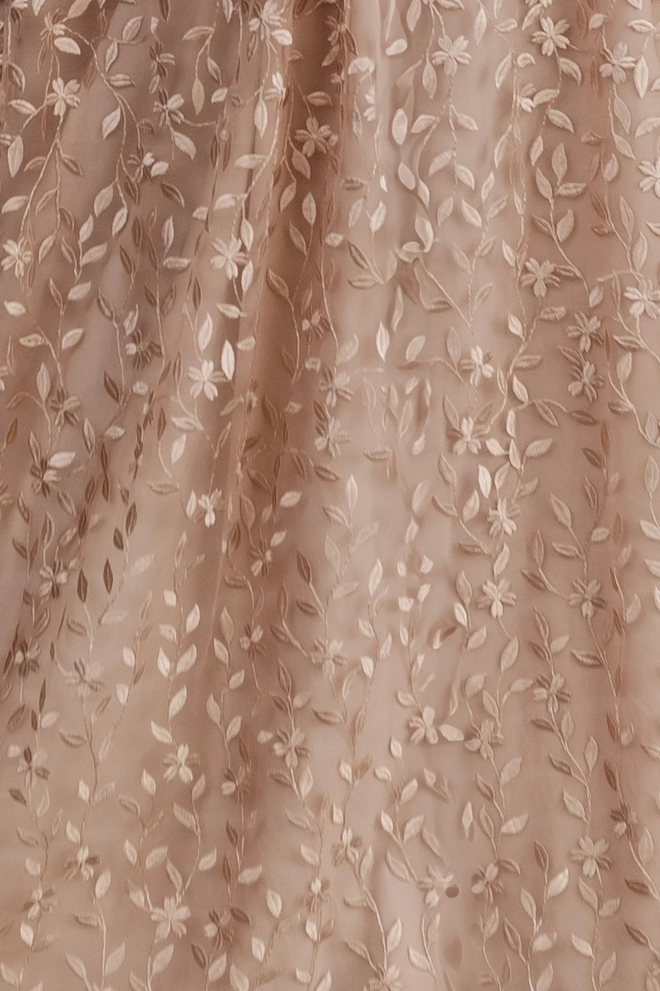 Fabric Swatch - Marseille Embossed | Champagne - Meetpaco