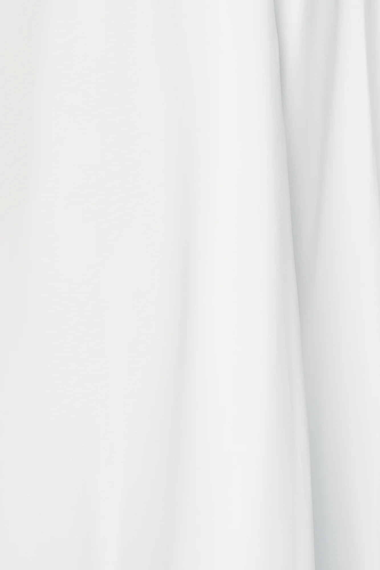 Fabric Swatch - Sierra Chiffon | White - Meetpaco