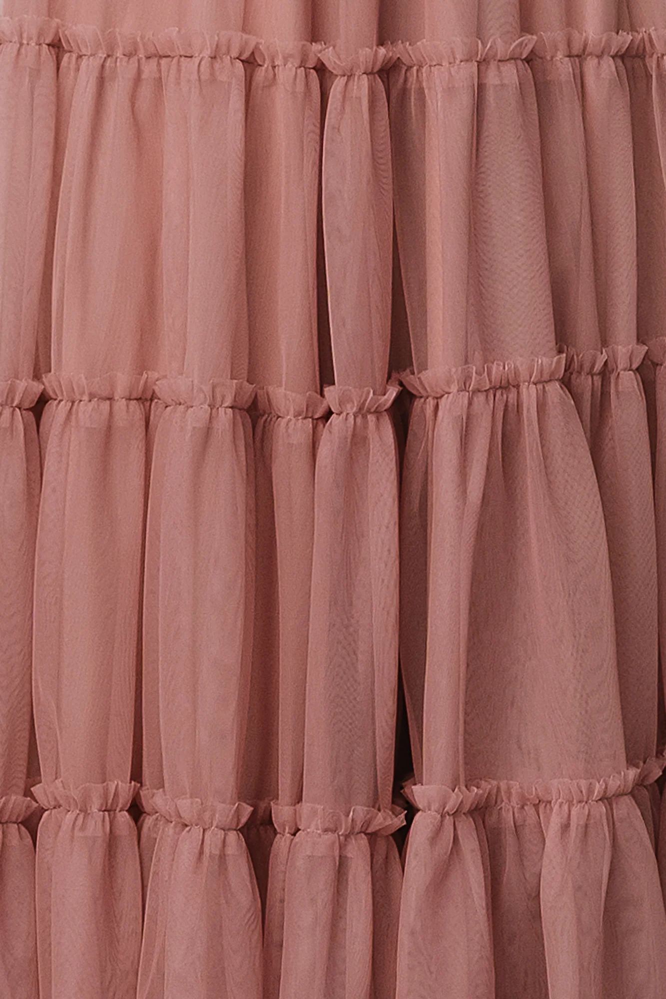 Fabric Swatch - Emma Tulle | Dusty Rose - Meetpaco