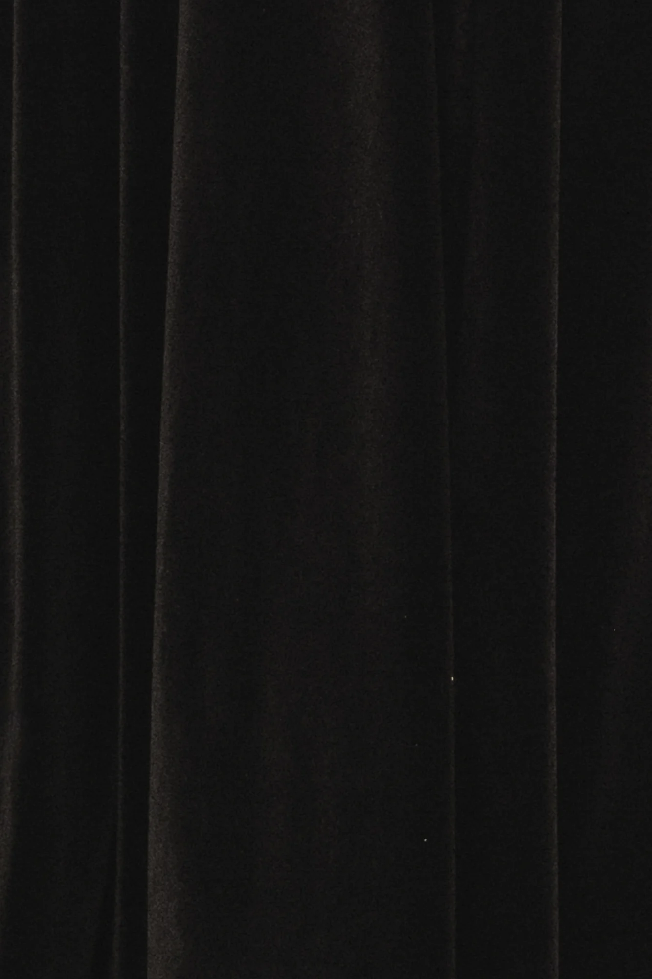 Fabric Swatch - Katelyn Velvet | Black - Meetpaco